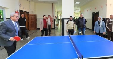 رئيس جامعة كفر الشيخ يفتتح مهرجان الأنشطة الطلابية الرمضانية