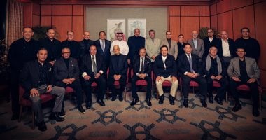 تركي آل الشيخ مع رجال الأعمال المصريين