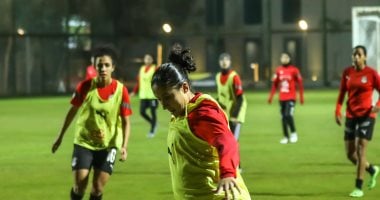 حماس وجدية فى المران الأول لمنتخب النسائية استعدادا لأمم أفريقيا