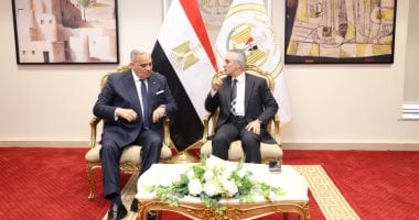 وزير العدل يستقبل رئيس وأعضاء مجلس إدارة نادى قضاة مصر