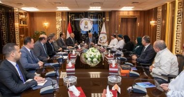 وزير الإنتاج الحربى يستقبل وفد شركة "Hanwha" الكورية الجنوبية