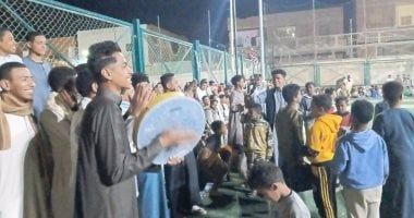 انطلاق الدورة الرمضانية بكوم أمبو فى أسوان بمشاركة 24 فريقا.. فيديو