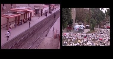 وزارة النقل تناشد المواطنين التوقف عن إلقاء المخلفات بحرم السكك الحديدية