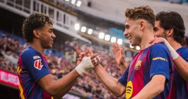 في الكورة : هاتريك لامين يامال يقود برشلونة لاكتساح فياريال برباعية فى الليجا