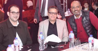 رئيس تحرير اليوم السابع يشارك في سحور موقع بصراحة.. صور 