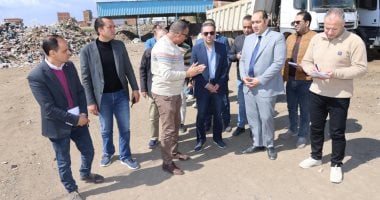 محافظ المنوفية يتفقد مستجدات موقف منوف النموذجى الجديد