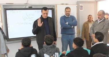 جولة ميدانية لمدير تعليم سوهاج بمدارس أخميم لمتابعة انتظام الدراسة