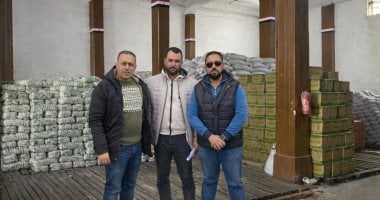 ضبط 13 طن سلع تموينية داخل أحد المخازن بالإسكندرية