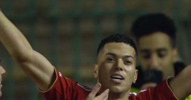 احتفال امام عاشور بالتسجيل في المقاولون