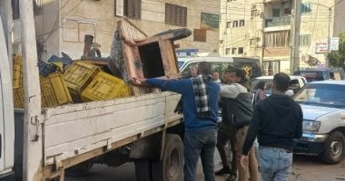ضبط ومصادرة 236 مخالفة فى حملة لشرطة المرافق بحى شرق سوهاج