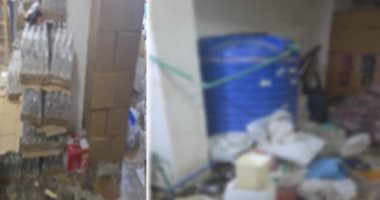 مداهمة مصنع "خل مغشوش" بالمنتزه.. ضبط 12 ألف عبوة و 20 ألف ملصق