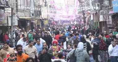 احتفال أسطورى لأهالي إمبابة لحظة إطلاق مدفع رمضان.. صور 
