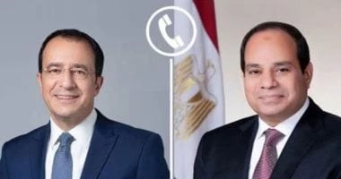 خلال اتصال هاتفى تلقاه من نظيره القبرصى.. الرئيس السيسى يؤكد تضامن مصر الكامل مع الدول العربية الشقيقة ورفضها القاطع لأي اعتداءات تتعرض.. ويحذر من التداعيات الاقتصادية السلبية لاستمرار التصعيد الإقليمي والدولي