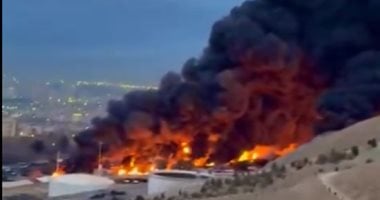 السماء تمطر نفطا فى إيران