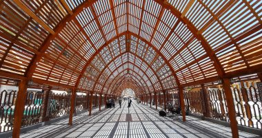 مسجد العارف بالله فى سوهاج.. منارة روحانية تتجدد في رمضان وتمتلئ بالمصلين