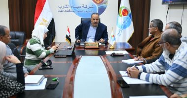 رئيس مياه القناة يتابع الحالة الفنية للمحطات ويؤكد استمرار خطط الحوكمة والصيانة 