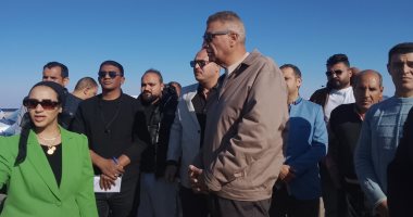 محافظ جنوب سيناء يتفقد منطقة اللاجونا بدهب.. صور