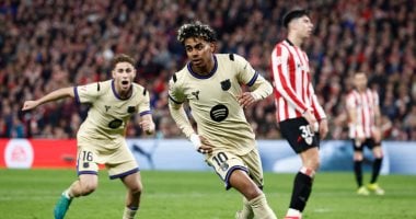 في الكورة : متخطيا ميسي ورونالدو.. لامين يامال يصل لـ50 هدفا مع برشلونة