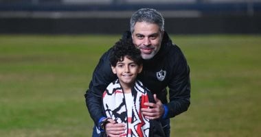 الزمالك يستقبل الطفل الفلسطينى المشارك فى مسلسل صحاب الأرض