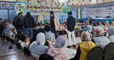 جامعة كفر الشيخ تنظم اليوم الكشفى الترويحى والإفطار الجماعى