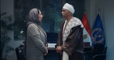 مسلسل بيبو الحلقة 5.. مواجهة ساخنة بين العمدة ونوال في قسم الشرطة.. وبيبو يترجى إبراهيم لإخراج والدته من السجن.. ويحاول إدخال الأدوية لوالدته في السجن.. وخليفة يتنصل من اسمه في الأقصر.. ويطلب لقاء كزبرة