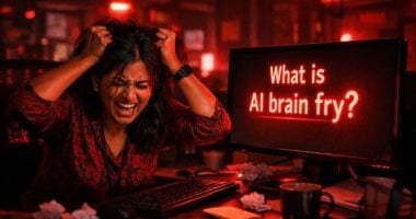 دراسة تحذر: الإفراط فى استخدام الذكاء الاصطناعى يرهق الدماغ