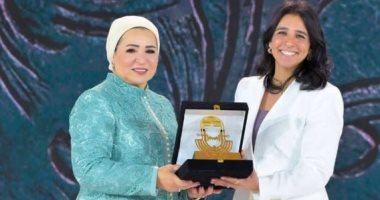 سارة عزيز: تكريمى من السيدة انتصار السيسى دافع للاستمرار فى نشر الوعى وحماية الطفل