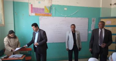 مدير تعليم سوهاج يتفقد عددا من مدارس جهينة التعليمية لمتابعة سير العمل