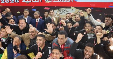 بحضور وزير الشباب.. القليوبية تتوج بلقب دوري مراكز الشباب لكرة اليد.. صور 