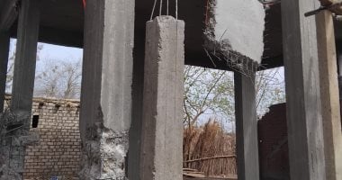 إزالات فورية لحالات تعد على الأراضى الزراعية ومخالفات البناء فى المنوفية