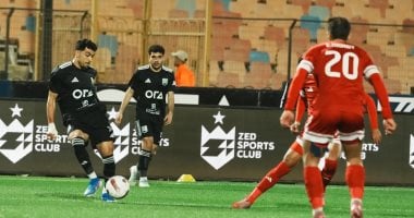 شوط أول سلبى بين زد والمقاولون العرب فى الدورى المصرى