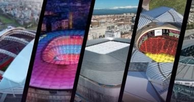 ملاعب السحر والجمال حول العالم