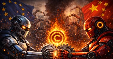 اشتعال صراع الملكية الفكرية فى قطاع الروبوتات بين أوروبا والصين