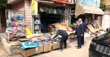 محافظ الدقهلية يجرى جولة بشارع الجلاء لمتابعة رفع الإشغالات