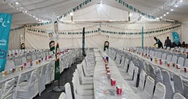 خيمة بنك الطعام المصري تقدم 1000 وجبة يوميًا للصائمين بأسوان