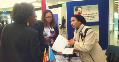 توافد ممثلى الدول على معرض صندوق مكافحة الإدمان بمقر منظمة الأمم المتحدة 