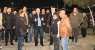 محافظ الإسماعيلية يتفقد موقف المحافظة العمومى والفردوس ومقابر منشية الشهداء