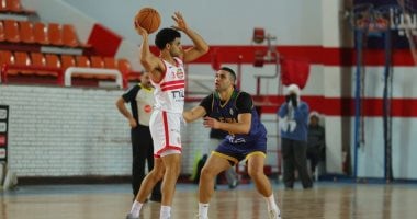 خسارة الأهلى وفوز الزمالك بربع نهائى دورى الممتاز لكرة السلة