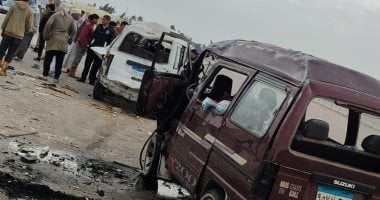 أسماء المصابين وحالتهم الصحية فى حادث تصادم بطريق الإسكندرية الصحراوى