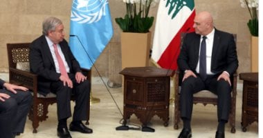 جوتيريش وعون 