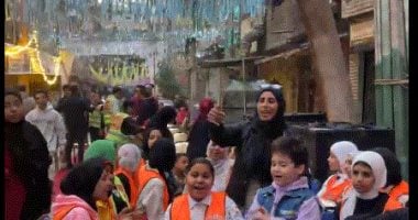 رمضان فى مصر حاجة تانية.. أهالى العمرانية ينظمون مائدة إفطار جماعى للعام الرابع