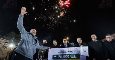 إبراهيم نور الدين يحكم ختام الدورة الرمضانية بقرية بنا أبو صير في الغربية.. صور