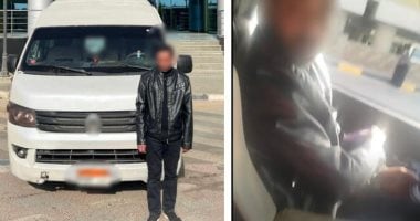 الميكروباص الفاضح.. سقوط السائق المتهم بعرض أفلام منافية للآداب أمام راكبة