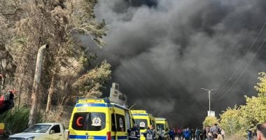 15 حالة اختناق في حريق بمصنع عقل بطلخا.. تحسن 13 حالة وتحويل حالتين فقط للمستشفى الدولي