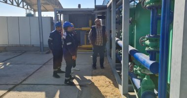 رئيس مياه سوهاج يتفقد محطات مياه الشرب والصرف الصحى بمركز أخميم