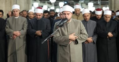 صلاتى العشاء والتراويح من الجامع الأزهر 