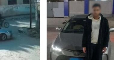 طالب يزلزل الشيخ زويد بحركات بهلوانية بالسيارة والداخلية تنجح فى اصطياده