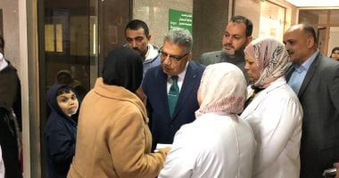 محافظ الدقهلية فى جولة مفاجئة بمستشفى سندوب لمتابعة جودة الخدمة الطبية