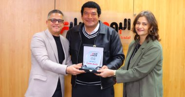 اليوم السابع يكرم باسم سمرة احتفالا بنجاح مسلسل عين سحرية