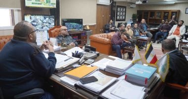 رئيس مياه سوهاج يترأس لجنة الطوارئ والأزمات لبحث استعدادات الشركة خلال عيد الفطر